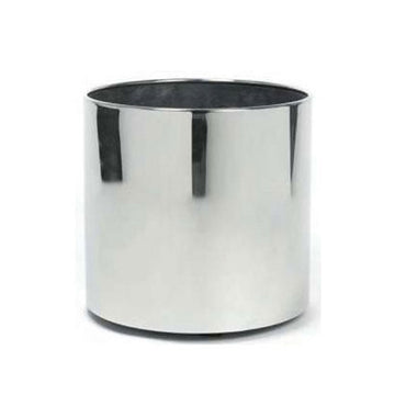 Satin & Mirror - Cylindrical Metal Planters